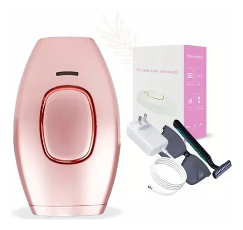 Maquina Depilação A Laser Ipl 900 Mil Disparos Luz Pulsada Cor Rosa | MercadoLivre