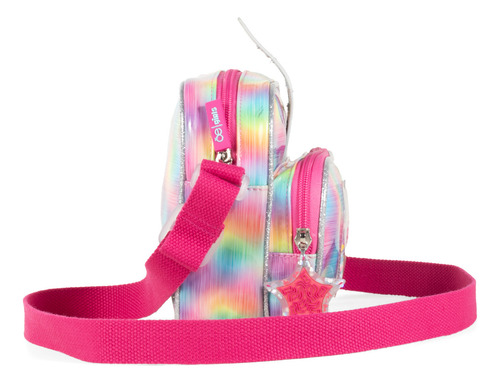 Bolsa Crossbody Cloe Para Niña Unicornio Detalle De Corazón Color Multicolor