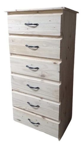 Cajonera Clásica De Pino Macizo Madera