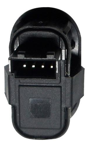 Imagem 2 de 3 de Botão Do Vidro Agile/corsa/prisma/meriva Led Azul (kit)