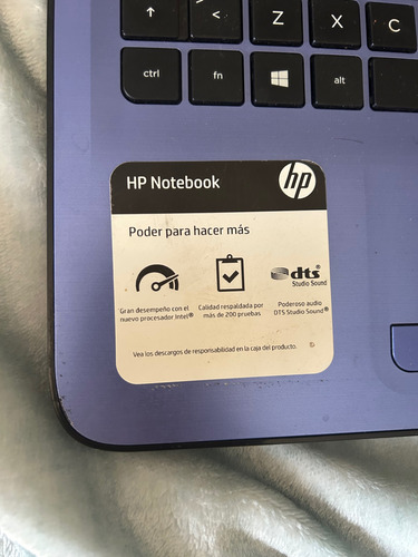 Laptop Hp Notebook De Uso Azul (Usado)