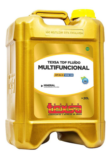 Óleo Mineral 10w30 Texsa Tdf Fluído Multifuncional 20 Litros