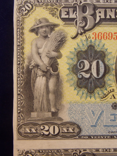 Imagen 5 de 10 de Antique, Escaso Billete Banco De Curicó 1882, (unc)