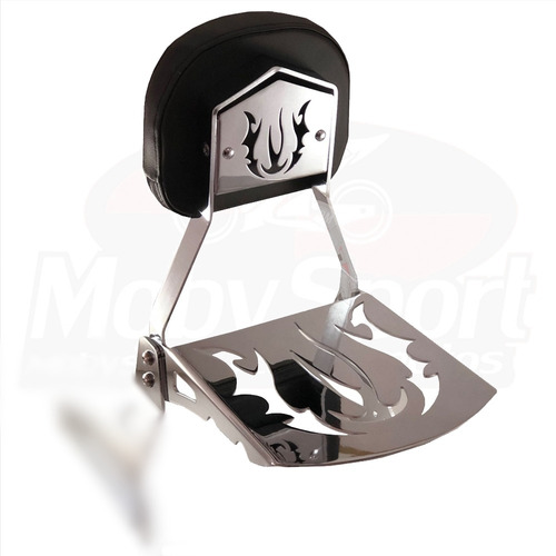 Sissy Bar Cromado Boulevard M1500 2011+ Jj Custom Sbe-14