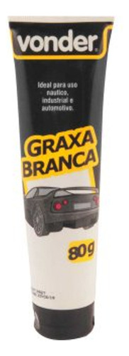 Graxa Branca 80g - Vonder