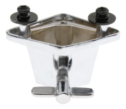 Ii 2x Soporte De Pierna Tom De Piso Cromo For Piezas De