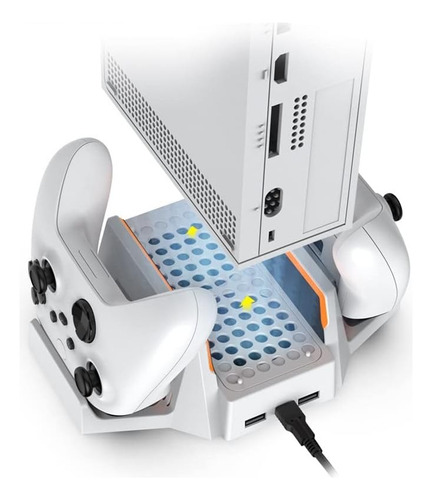 Base Cooler Para Xbox Séries S Resfriamento Usb Compacto