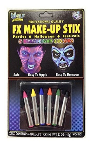 Fx Make-up Stix - Colores De Luz Negra