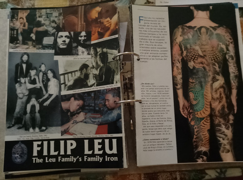 8 Revistas Arte Tatoo Y Tatoo Mag Más De 500 Pag De Diseños (Usado)