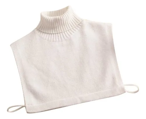 Women High Collar Scarf Decoration, Sweater