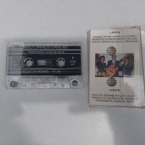 Cassette Homenaje A Joaquín. Pardavé. Vol. 2. Trío Obsesión. (Usado)
