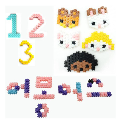 12 Colors 15 Grid Building Blocks Creative Bricks Diy