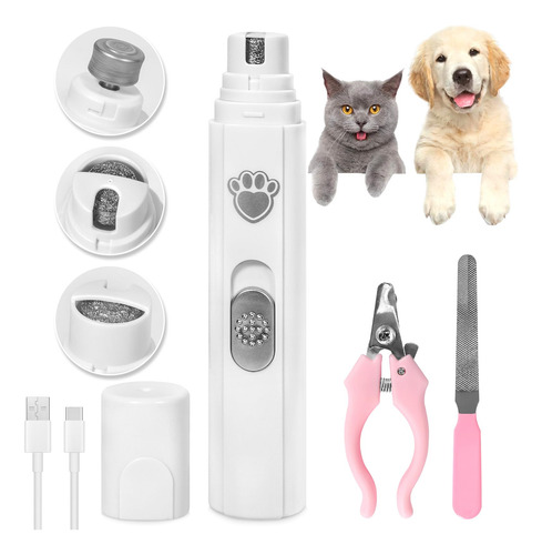 Lima De Uñas Eléctrica Para Perros Y Gatos, 2