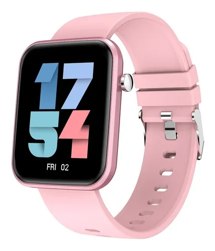 Reloj Inteligente Mujer Smartwatch NT14 Rosa Sumergible Bluetooth