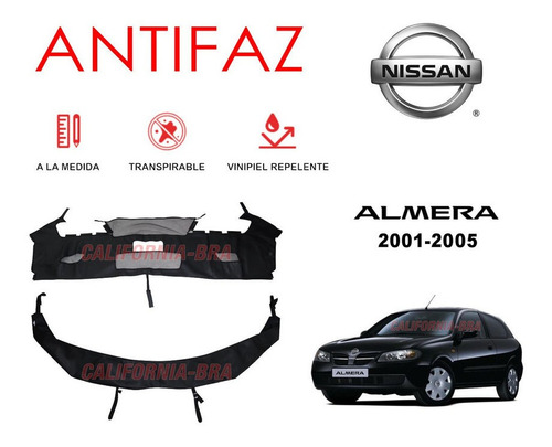 Antifaz Protector Premium Nissan Almera 2001 02 03 2004 2005