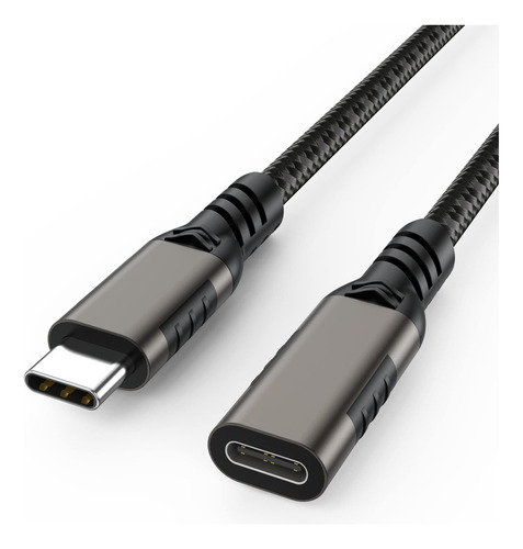 Cable De Extensin Usb C De 3 Pies, Usb Tipo C Macho A Hembra