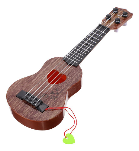 Ukelele Con Instrumentos Musicales Para Niños