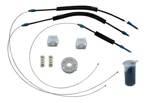 Kit Cabo Da Maquina De Vidro Elétrico Golf Sapão Diant. Mk4