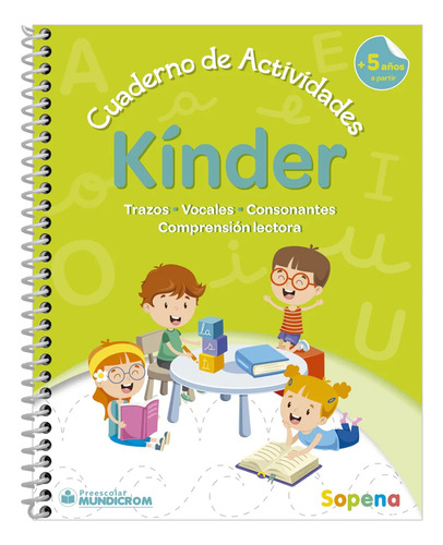 Cuaderno De Actividades (kinder) Sopena Original 2024