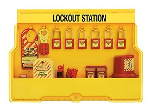 Master Lock S1850e410 - Estación De Bloqueo Eléctrico Con 6