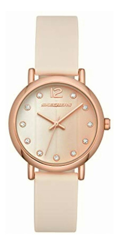 Skechers Textured Degrade Dial, Reloj Mujer, Rosa (pink),