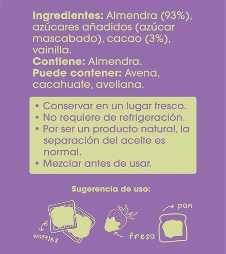 Crema De Almendra Con Cacao Morama 200g