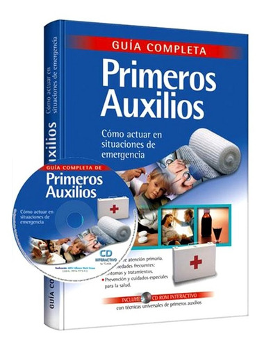 Libro Guía Completa Primeros Auxilios + Cd