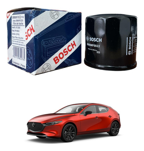 Filtro Aceite Mazda 3 2014 2015 2016 2017 2018