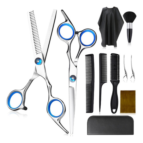 Tijeras Profesionales De Estilist Barbero Para Cabello 11pcs