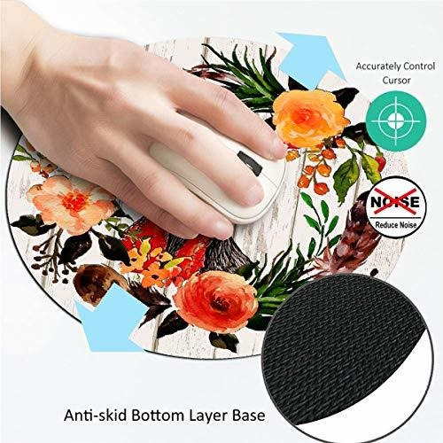 Mouse Pad Circular Compatible Con Todo Tipo De Ratones.