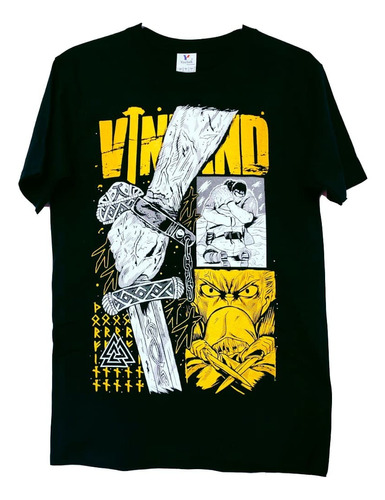 Polera Estampada Serigrafía - Vinland Saga Thorfinn