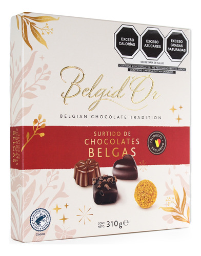 Finos Chocolates Belgas Belgid´or Pralines Surtidos D Regalo