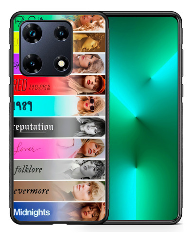 Funda Para Infinix Taylor Swift Cronologia Coleccion Albums