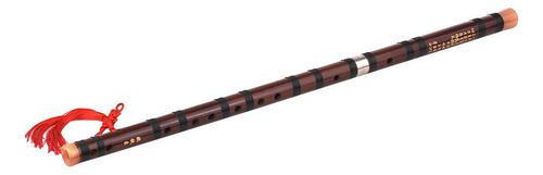 C Key Chino Instrumento Tradicional Dizi Bambú Amargo