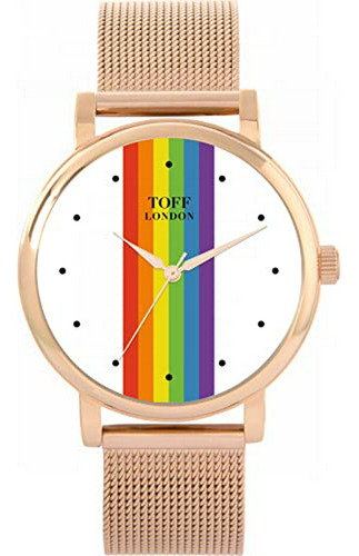 Reloj De Ra - Pride Linear White Dots Watch