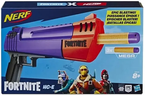 Pistola Nerf Fortnite Hc e Batallas picas E7515 Srj