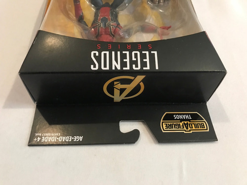 Iron Spider Man Marvel Legends Infinity War Thanos Baf Hasbr (Usado)
