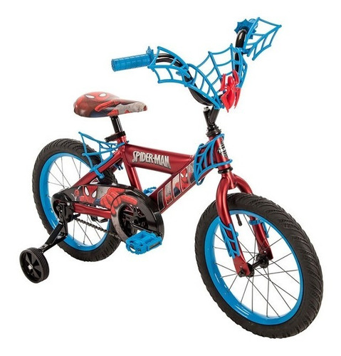 Bicicleta Infantil Huffy Marvel Spider-man Rodada 16 Niños