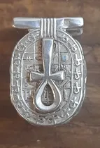 Comprar Antigua Caja Pastillero De Plata 925 Egipcia Miniatura