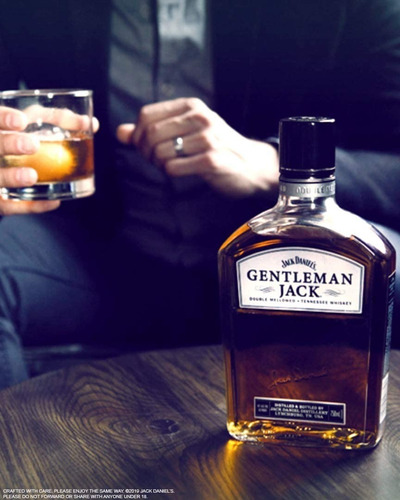 Whisky Jack Daniels Gentleman 40% De Alcohol 700ml