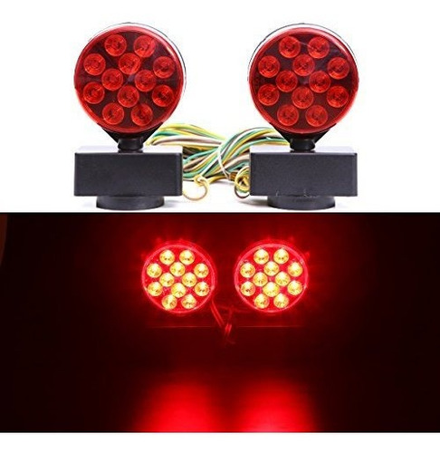 Czc Auto Luz Led De 12 Voltios Magnetica Para Remolque Bote