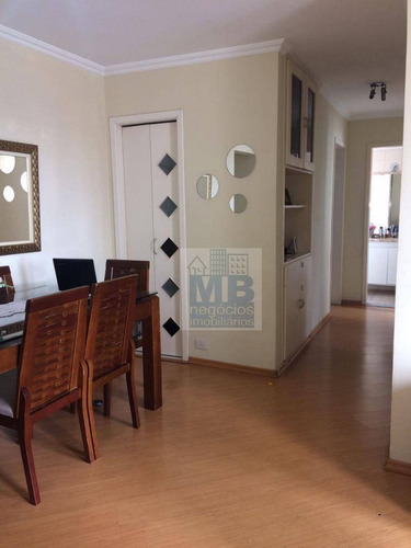 Apartamento Com 3 Dormitórios À Venda, 69 M² Por R$ 397.000,00 - Vila Isa - São Paulo/sp - Ap3795