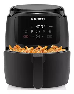 Freidora De Aire Chefman 4,7 Lt Pantalla Táctil Color Negro