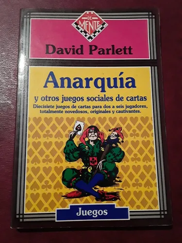 Anarquia Y Otros Juegos Sociales De Cartas David Parlett (Usado)