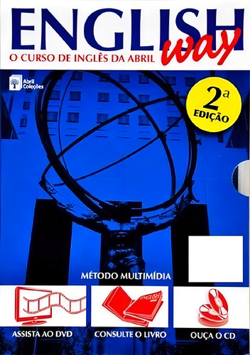 English Way - Curso De Inglês - Vol. 22 - Livro, Cd E Dvd, De A Abril. Editora Abril, Capa Livro Brochura, Com Cd E Dvd Em Inglês