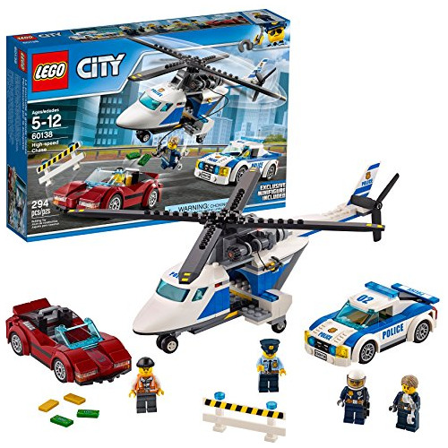 Juguete De Construcción Lego City Police Chase 60138 De Alta