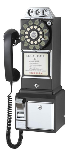 Telefono Antiguo Crosley, Con Banco De Monedas Integrado