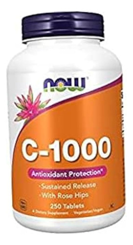 Vitamina C-1000 250tab Now
