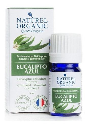 Aceite Esencial Eucalipto Azul 100%puro Quimiotipado 5ml