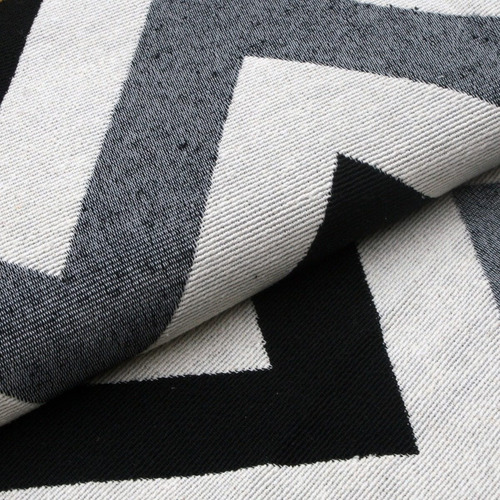 Tapete Sala Zig Zag Degradê 1,32m X 2,00m Antiderrapante